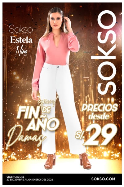 ESPECIAL FIN DE AÑO DAMAS